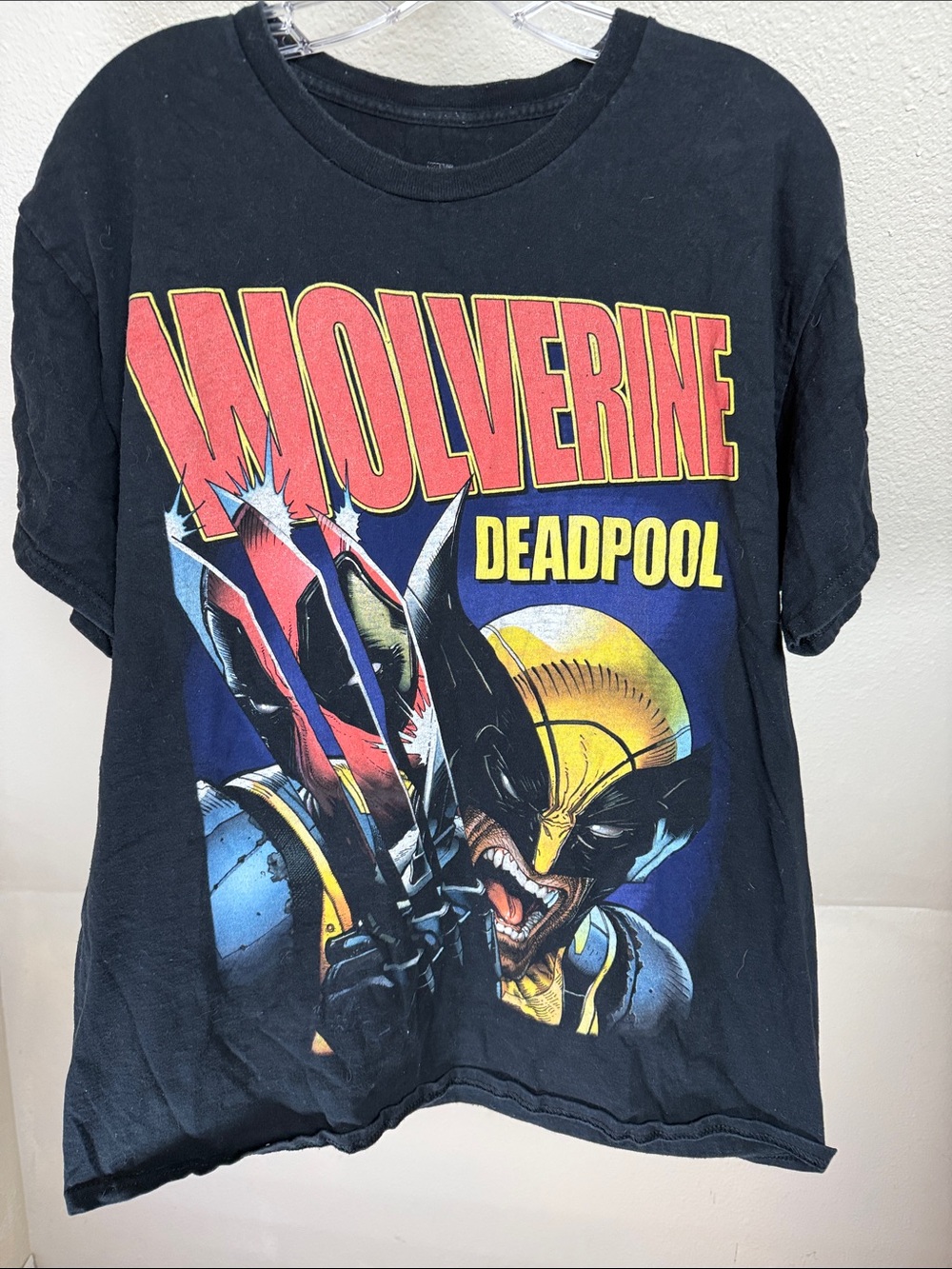 DEADPOOL WOLVERINE Graphic Tee Size Large